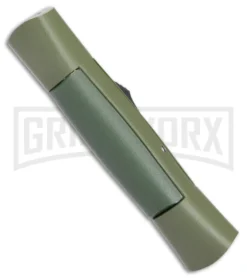 AKC 007 Concord NATO Military OD Green OTF Automatic Knife - Satin Flat -Grindworx Shop AKC 007 Concord NATO Military OTF Auto OD Green Satin Flat BHQ 173565 jr side large