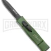 AKC Minion Nato Green OTF Automatic Knife - Dagger Black Plain