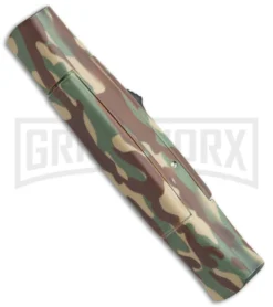 AKC 077 Concord Green Camo OTF Automatic Knife - Flat Gold Plain 6 AKC 077 Concord Green Camo OTF Automatic Knife - Flat Gold Plain -Grindworx Shop AKC 077 Concord OTF Green Camo Gold BHQ 72047 jr side large