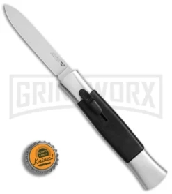 AKC 077 Concord Polish/Black OTF Automatic Knife - Flat Satin Plain 7 AKC 077 Concord Polish/Black OTF Automatic Knife - Flat Satin Plain -Grindworx Shop AKC 077 Concord Polish Black flat satin plain BP 25754 er bottlecap large 1