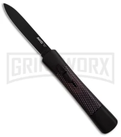 AKC Concord Sim Carbon Fiber OTF Automatic Knife - Flat Black