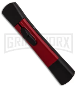 AKC Concord Black/Red OTF Automatic Knife - Tanto Black Plain 6 AKC Concord Black/Red OTF Automatic Knife - Tanto Black Plain -Grindworx Shop AKC Concord Tanto Black Red Black BHQ 90288 er spine large