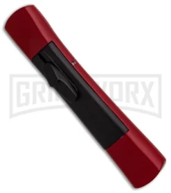 AKC Concord Red/Black OTF Automatic Knife - Tanto Black Plain 6 AKC Concord Red/Black OTF Automatic Knife - Tanto Black Plain -Grindworx Shop AKC Concord Tanto Red Black Black BHQ 90289 er spine large