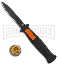 AKC X-treme EVO Black / Orange Slide OTF Automatic Knife - Black Plain 7 AKC X-treme EVO Black / Orange Slide OTF Automatic Knife - Black Plain -Grindworx Shop AKC X treme EVO OTF Auto Black Orange Slide Black BHQ 114335 jr bottlecap large 1