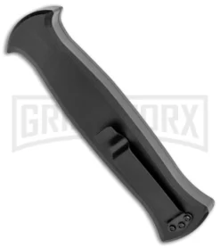 AKC X-treme EVO Black / Orange Slide OTF Automatic Knife - Black Plain 6 AKC X-treme EVO Black / Orange Slide OTF Automatic Knife - Black Plain -Grindworx Shop AKC X treme EVO OTF Auto Black Orange Slide Black BHQ 114335 jr side large 1