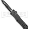 Atomic Defender Large OTF Automatic Knife Gray - Two Tone Dagger
