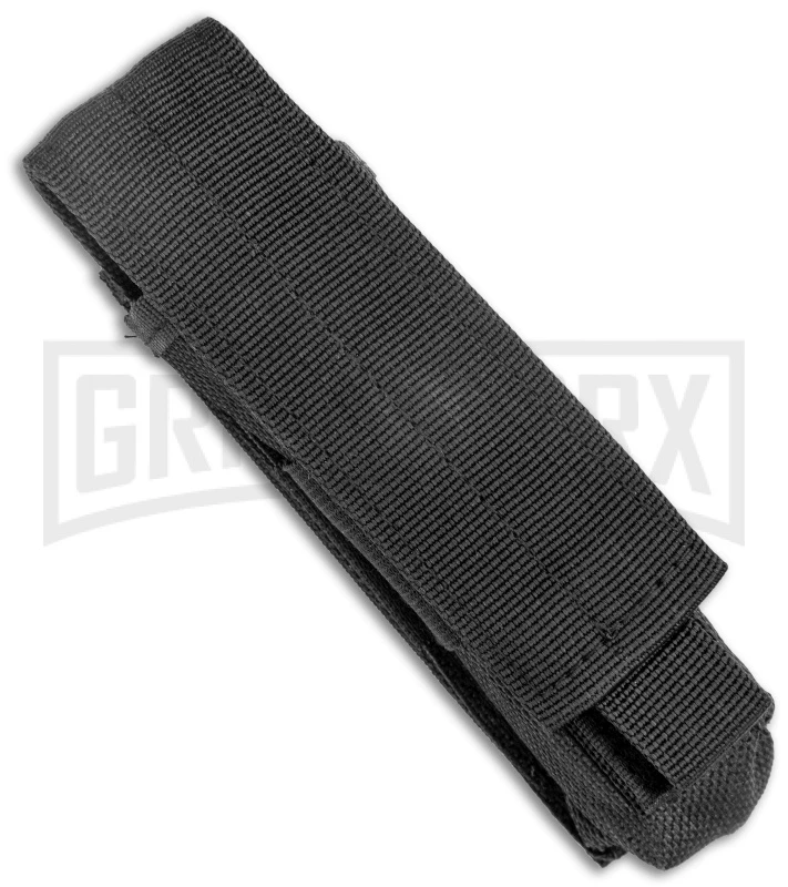 Atomic Defender Large OTF Automatic Knife Pin Up Gray - Serr Damascus Dagger 4 Atomic Defender Large OTF Automatic Knife Pin Up Gray - Serr Damascus Dagger - Image 4