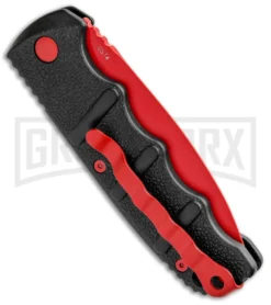 Boker Kalashnikov Black Widow Automatic Knife - D2 Dagger Red Plain 11 Boker Kalashnikov Black Widow Automatic Knife - D2 Dagger Red Plain -Grindworx Shop Boker Black Widow Kalashnikov Dagger Auto Red 01KALS44NSOI BHQ 92706 jr side large