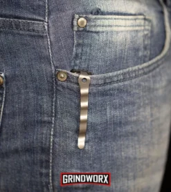 Boker Black Kalashnikov Automatic Knife - Black Serr Tanto -Grindworx Shop Boker Kalashnikov Automatic Knife Black Bead Blast KALS74 BHQ 0103 kp in pocket web large 26