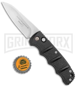 Boker Kalashnikov Automatic Knife - Sheepsfoot Stonewash Plain -Grindworx Shop Boker Kalashnikov Modified Sheepsfoot Auto Black SW 01KALS52NSOI BHQ 95956 jr bottlecap large