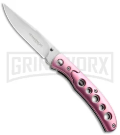 Boker Magnum Cutie Pink Folding Knife - Satin Plain