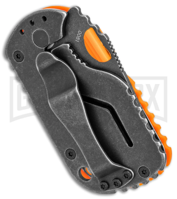 Boker Plus Subcom 2.0 Orange Frame Lock Knife - Serr 3 Boker Plus Subcom 2.0 Orange Frame Lock Knife - Serr - Image 3