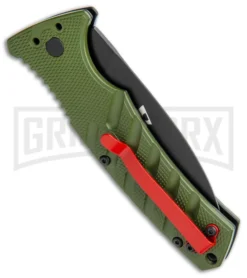 Boker Warhawk Strike Automatic Knife - Dagger 6 Boker Warhawk Strike Automatic Knife - Dagger -Grindworx Shop Boker Plus Warhawk Strike Dagger Auto Green Black BHQ 113922 jr side large
