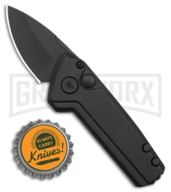 Buck Knives Buck Deploy Black Mini CA Legal Automatic Knife - Black Plain -Grindworx Shop Buck 839 Mini Deploy Blackout Auto Black Black BHQ 179310 jr bottlecap large