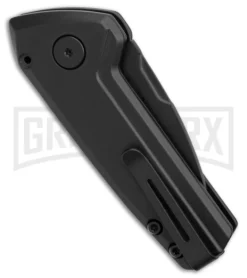 Buck Knives Buck Deploy Black Mini CA Legal Automatic Knife - Black Plain -Grindworx Shop Buck 839 Mini Deploy Blackout Auto Black Black BHQ 179310 jr side large
