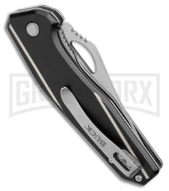 Buck Dealer Tin 247/246 Black Aluminum 2-for-1 Pocket Knife Satin Plain 11 Buck Dealer Tin 247/246 Black Aluminum 2-for-1 Pocket Knife Satin Plain -Grindworx Shop Buck Dealer Tin 247 246 LL Kit BHQ 141778 jr 247 side large