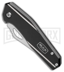 Buck Dealer Tin 247/246 Black Aluminum 2-for-1 Pocket Knife Satin Plain 10 Buck Dealer Tin 247/246 Black Aluminum 2-for-1 Pocket Knife Satin Plain -Grindworx Shop Buck Dealer Tin 247 246 LL Kit BHQ 141778 jr 247 spine large