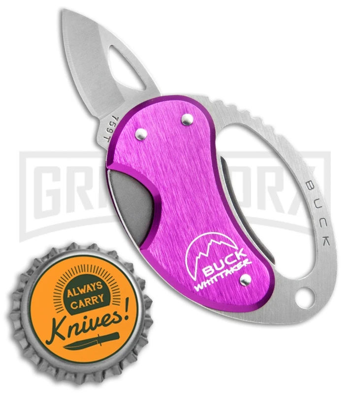 Buck Knives Buck Metro Purple Folding Knife - Satin Plain 4 Buck Knives Buck Metro Purple Folding Knife - Satin Plain - Image 4