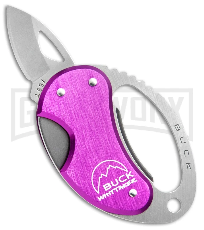 Buck Knives Buck Metro Purple Folding Knife - Satin Plain 1 Buck Knives Buck Metro Purple Folding Knife - Satin Plain