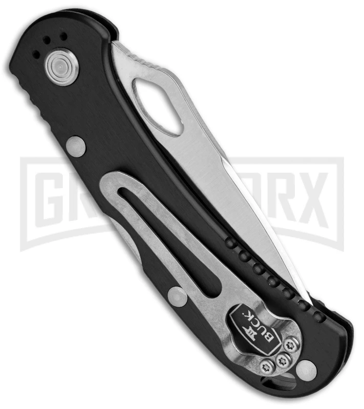 Buck Knives SpitFire Black Folding Knife - Satin Plain 3 Buck Knives SpitFire Black Folding Knife - Satin Plain - Image 3