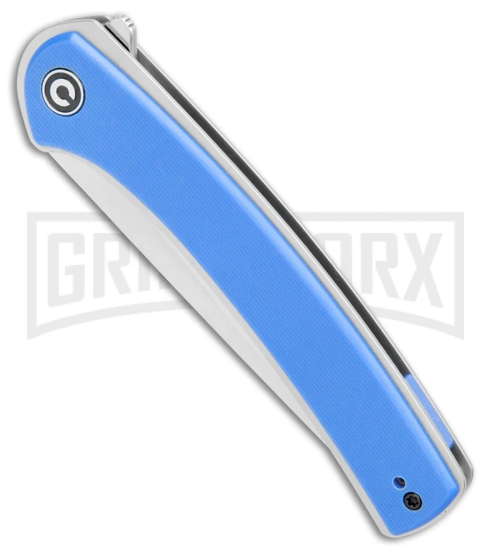 CIVIVI Asticus Blue G-10 Liner Lock Knife - Satin Plain 2 CIVIVI Asticus Blue G-10 Liner Lock Knife - Satin Plain - Image 2