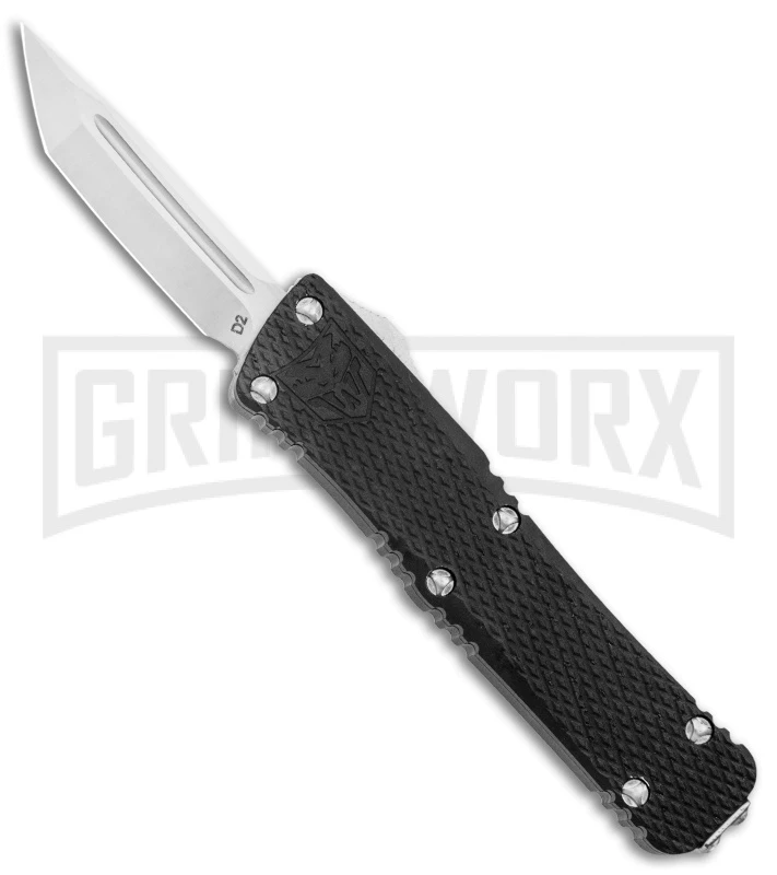 CobraTec Knives California Legal OTF Knife Black - Tanto Plain 1 CobraTec Knives California Legal OTF Knife Black - Tanto Plain