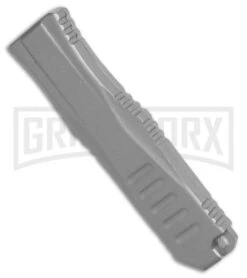 Mini Marvel Grey DA/OTF Automatic Knife - Tanto Black Plain 6 Mini Marvel Grey DA/OTF Automatic Knife - Tanto Black Plain -Grindworx Shop Coffin Blaster Extreme Gray DA Tanto Black Plain GX 34981 jr side large