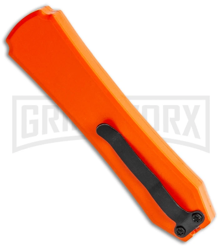 Coffin Blaster Orange DA/OTF Automatic Knife - Black Plain 3 Coffin Blaster Orange DA/OTF Automatic Knife - Black Plain - Image 3