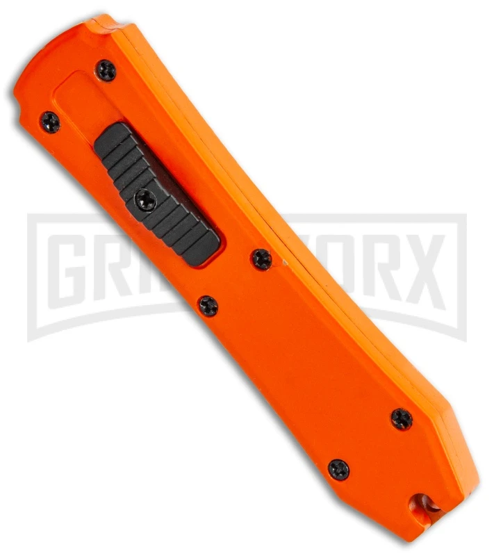 Coffin Blaster Orange DA/OTF Automatic Knife - Black Plain 2 Coffin Blaster Orange DA/OTF Automatic Knife - Black Plain - Image 2