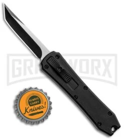 Coffin Blaster Tactical Black DA/OTF Automatic Knife - Tanto Two-Tone 7 Coffin Blaster Tactical Black DA/OTF Automatic Knife - Tanto Two-Tone -Grindworx Shop Coffin Blaster Tactical Black DA Auto Tanto TT GX 33655 jr bottlecap large