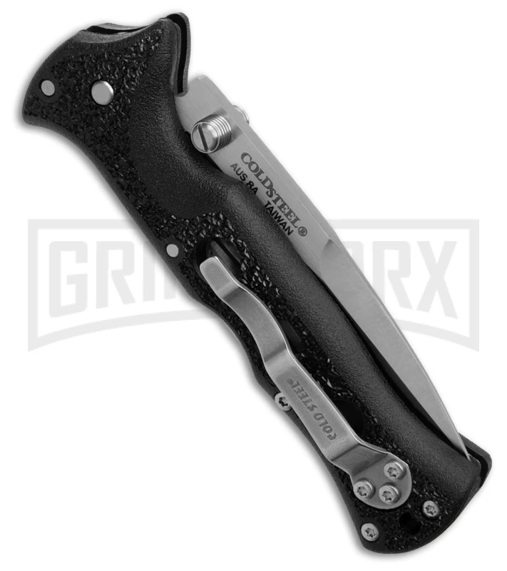 Cold Steel Counter Point II Black Polymer Lockback Knife Satin Plain 3 Cold Steel Counter Point II Black Polymer Lockback Knife Satin Plain - Image 3