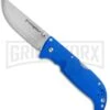 Cold Steel Blue Finn Wolf Lockback Knife - Satin Plain