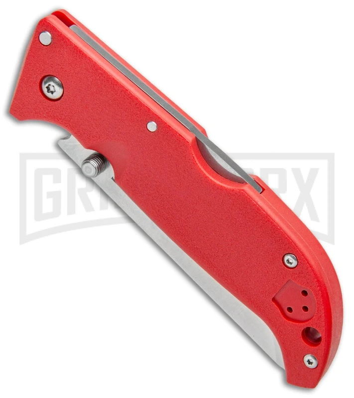 Cold Steel Finn Wolf Lockback Knife Red (3.5" Satin) 2 Cold Steel Finn Wolf Lockback Knife Red (3.5" Satin) - Image 2