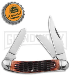 Cold Steel Gentleman's Stockman Jigged Bone Slip Joint Knife (2.5" Satin) 7 Cold Steel Gentleman's Stockman Jigged Bone Slip Joint Knife (2.5" Satin) -Grindworx Shop Cold Steel Gentlemans Stockman Slip Joint Knife jigged Bone 2in Satin BHQ 140029 td size large