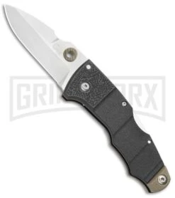Cold Steel Grik Black GFN Tri-Ad Lock Knife - Satin Plain
