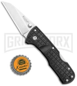 Cold Steel Kiridashi Black GFN Tri-Ad Lock Knife - Stonewash Plain 7 Cold Steel Kiridashi Black GFN Tri-Ad Lock Knife - Stonewash Plain -Grindworx Shop Cold Steel Kiridashi Tri Ad Lock Black GFN SW 20KPL BHQ 105892 jr bottlecap large