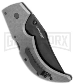 Cold Steel 62NGMLV Medium Espada Gray Tri-Ad Lock Knife - Black -Grindworx Shop Cold Steel Medium Espada Tri Ad Gray Black 62NGMLV BHQ 49825 jr side large