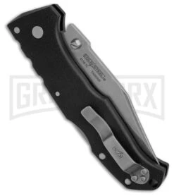 Cold Steel Pro Lite Black GFN Clip Point Tri-Ad Lock Knife - Satin Plain -Grindworx Shop Cold Steel Pro Lite Clip Point Tri Ad Lock Knife Black GFN 3in SW BHQ 51988 td side large