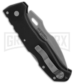 Cold Steel Pro Lite Sport Black GFN Folding Knife - Satin Plain -Grindworx Shop Cold Steel Pro Lite Sport Tri Ad Lock Knife Black GFN 3in SW BHQ 51991 td side large