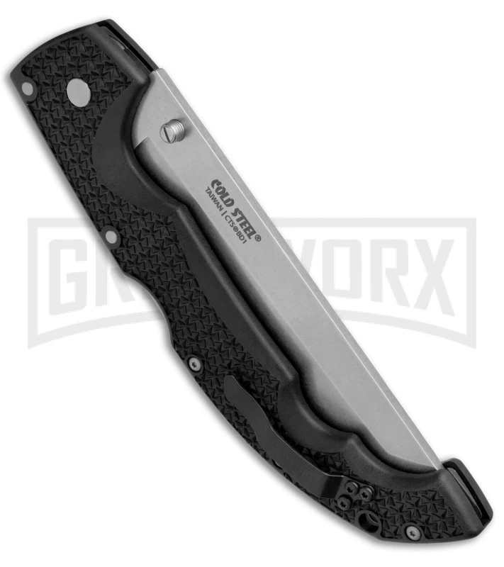 Cold Steel Voyager X Large Tanto Folding Knife - Stonewash Full Serr 3 Cold Steel Voyager X Large Tanto Folding Knife - Stonewash Full Serr - Image 3