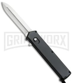 Elemental Black OTF Automatic Knife - Satin Plain