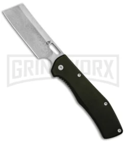 Gerber FlatIron Cleaver Dark Gray Aluminum Frame Lock Knife - SW Plain