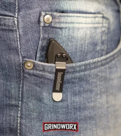 Kershaw Launch 1 Blue Aluminum Automatic Knife - Blackwash Plain -Grindworx Shop Kershaw Launch 1 Automatic Knife Black Aluminum BlackWash 7100BW BHQ 27374 kp in pocket web large