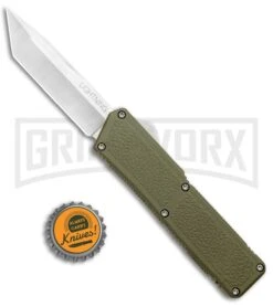 Lightning OD Green D/A OTF Automatic Knife - Tanto Satin 7 Lightning OD Green D/A OTF Automatic Knife - Tanto Satin -Grindworx Shop Lightning OD DA OTF Auto Tanto Satin GX 33424 jr bottlecap large