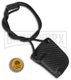 Linos Kydex Boker Kalashnikov Neck Sheath W/ Black Cord - Carbon Fiber 5 Linos Kydex Boker Kalashnikov Neck Sheath W/ Black Cord - Carbon Fiber -Grindworx Shop Linos Kydex Sheath for Boker Kalashnikov Neck Cord Carbon Fiber BHQ 68495 er bottlecap large