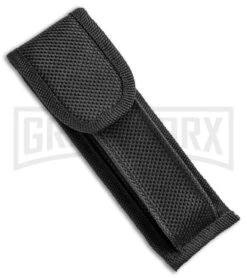 Mago 9" Wood Italian Stiletto OTF Automatic Knife - Satin Plain -Grindworx Shop Mago 9in Wood Italian Stiletto OTF Auto Satin GX 33811 jr case large