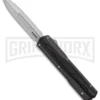 No Limit Night Stalker Gray OTF Automatic Knife - Satin Plain CPM-S90V