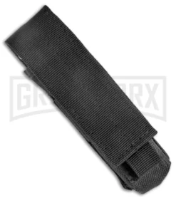 Rumble Heavy Duty Drop Point Black OTF Automatic Knife - Two Tone 8 Rumble Heavy Duty Drop Point Black OTF Automatic Knife - Two Tone -Grindworx Shop Rumble Heavy Duty CP Black OTF Auto TT GX 38647 jr sheath large