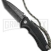Smith & Wesson Black G-10 Tanto Folding Knife - Black SW Plain