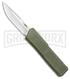 Thunder Green D/A OTF Automatic Knife - Satin Plain